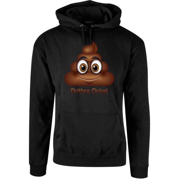 Hovedbilde OUTLET - Dritbra Onkel Hettegenser - Sort - 2XL