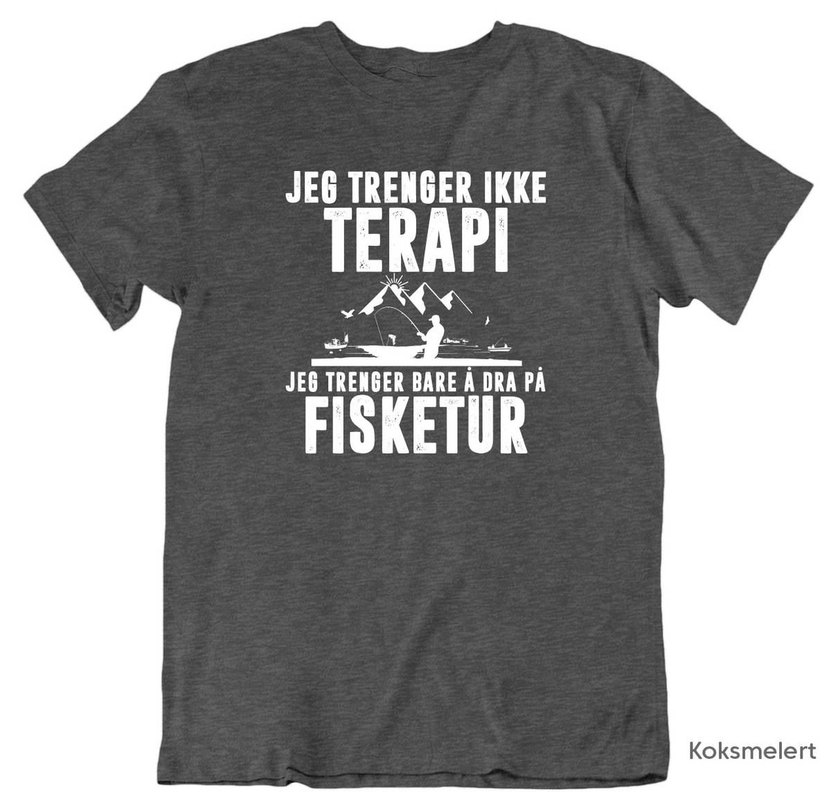Terapi Fisketur T-skjorte