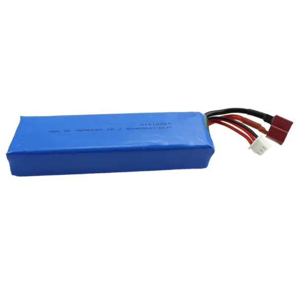 Hovedbilde WLToys 2200mAh Lipo Flat Deans Batteri